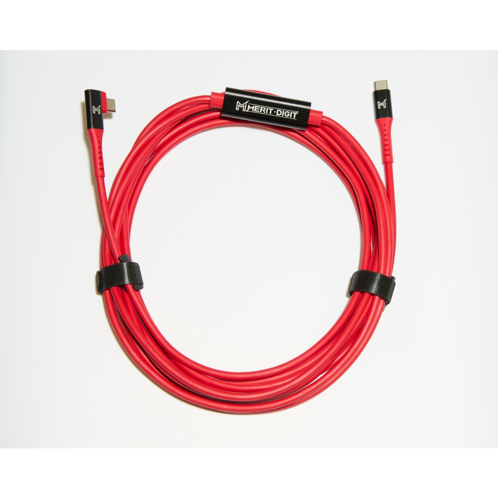 5m USB C to C Right Angle Tether Cable