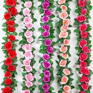 “จัดส่งภายใน 24 ชม. ในกรุงเทพฯ” เถากุหลาบจำลอง เถายาว ดอกไม้…