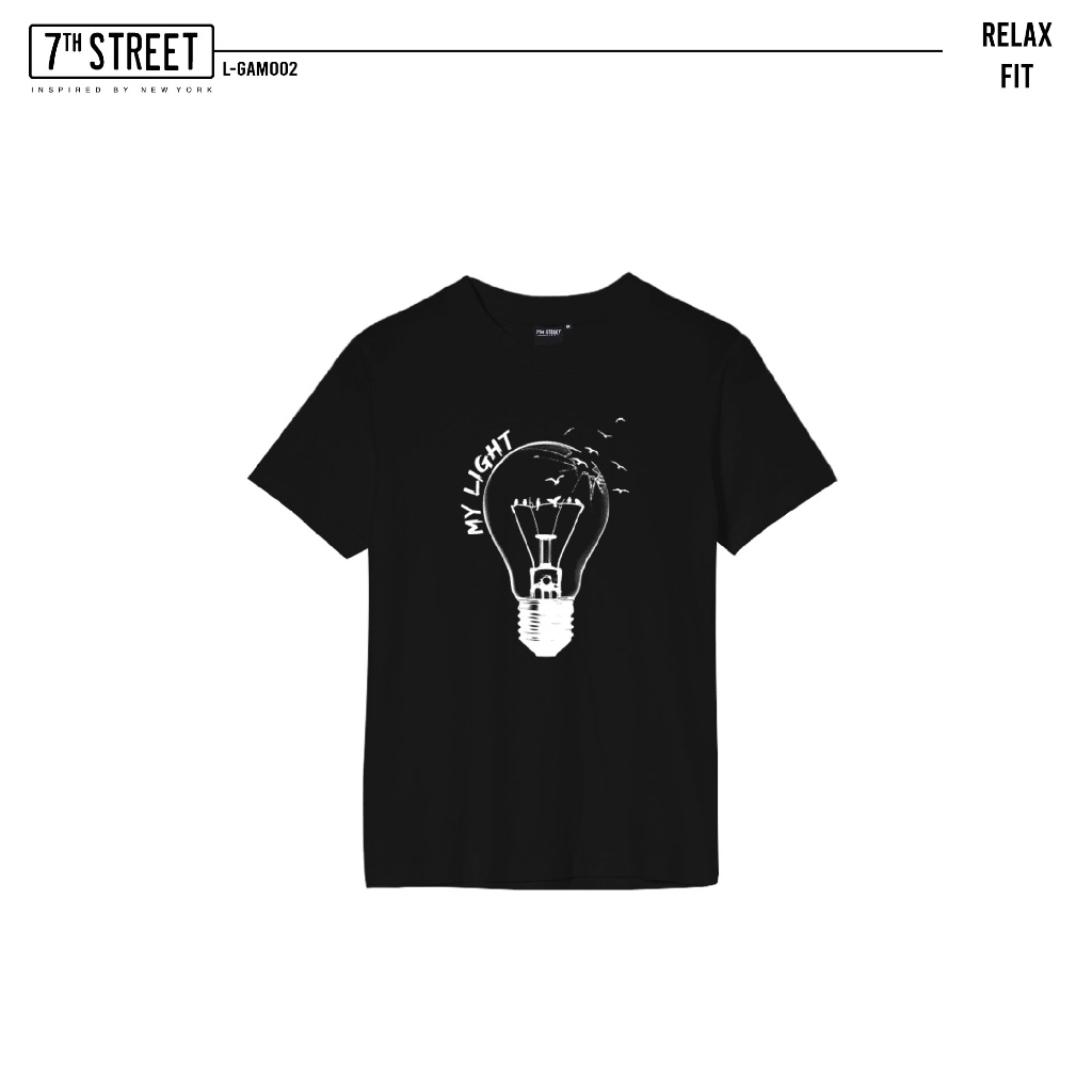 7th Street ( เซเว่นสตรีท ) เสื้อยืด รุ่น L-LAM002 7th Street Light Collection.