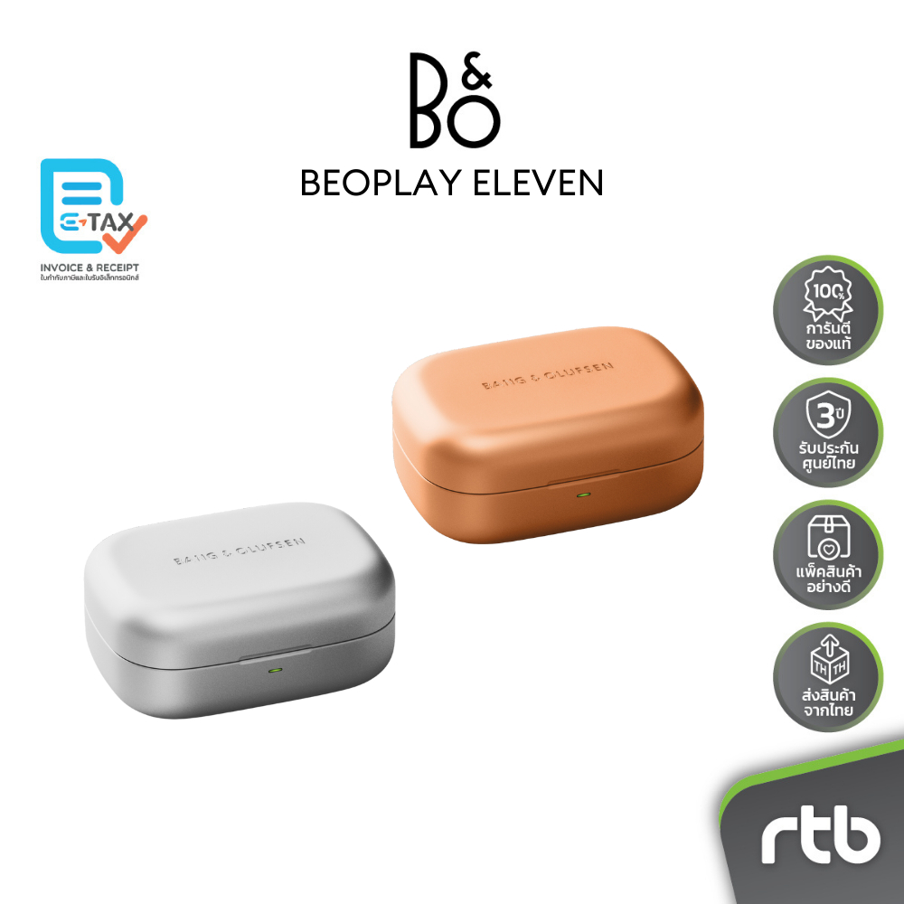 Bang & Olufsen (B&O) Beoplay Eleven หูฟังไร้สาย In-Ear Noise Cancelling Earbuds by RTB