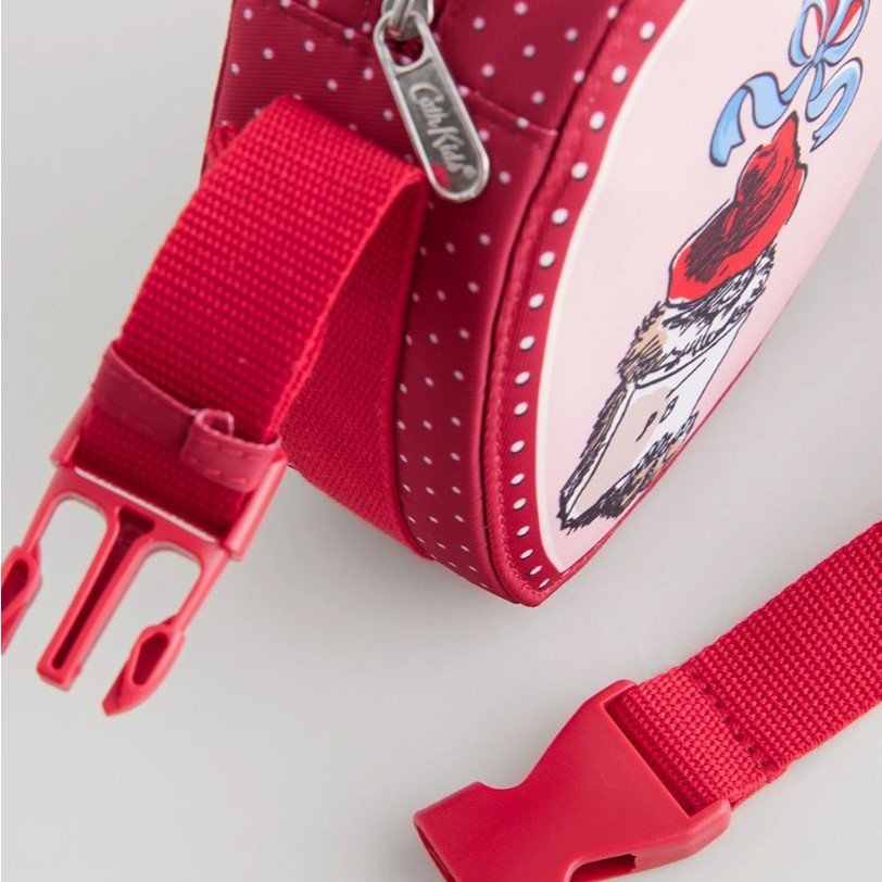 Cath Kidston حقيبة كروس Paddington Heart — أحمر — صورة 4