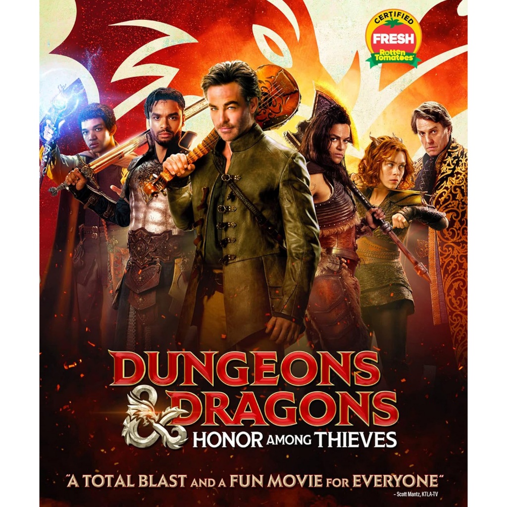 Bluray เสียงไทย โคคตรสนุก บลูเรย์ DUNGEONS & DRAGONS: HONOR AMONG THIEVES เกียรติยศในหมู่โจร (2023) มาสเตอร์USA