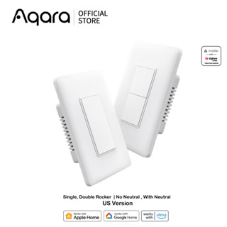 สวิตช์อัจฉริยะ Aqara Smart Wall Switch H1 US [Single, Double…