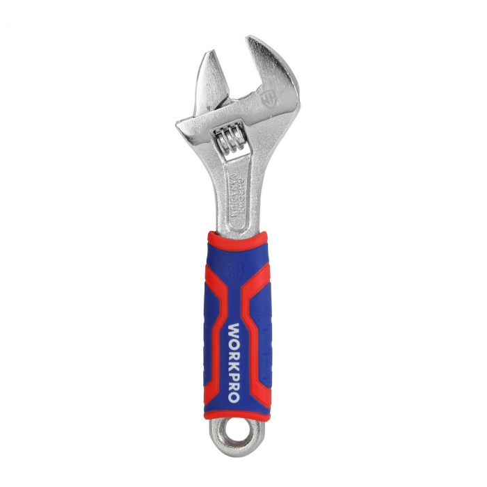 WORKPRO รุ่นWP272010 ประแจเลื่อน 6 นิ้ว ผลิตจากเหล็กกล้าโครมวาเนเดียมคุณภาพสูง - แข็งแรง ทนต่อการกระแทกและการกัดกร่อน