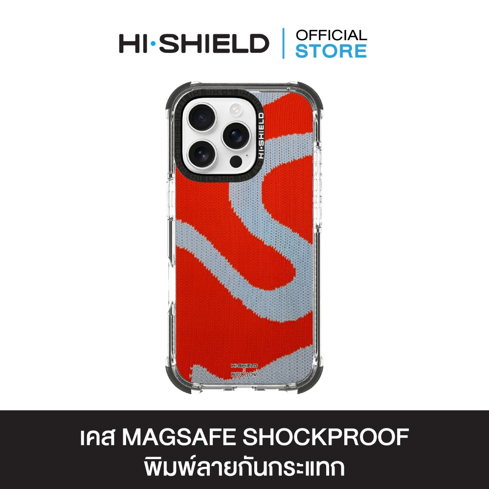 HI-SHIELD Magsafe Shockproof Case รุ่น buffollow BF002 [iPhone17/iPhone16/iPhone15/iPhone14] - เคสแม่เหล็ก