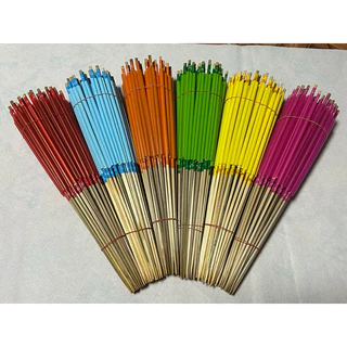 ไม้เสียบเงินกฐิน เสียบธนาบัตร (ไม่ใส่หัว)📌ไม้ใส่หลอดพันเทปสวยงาม 📌1มัด=50ไม้
