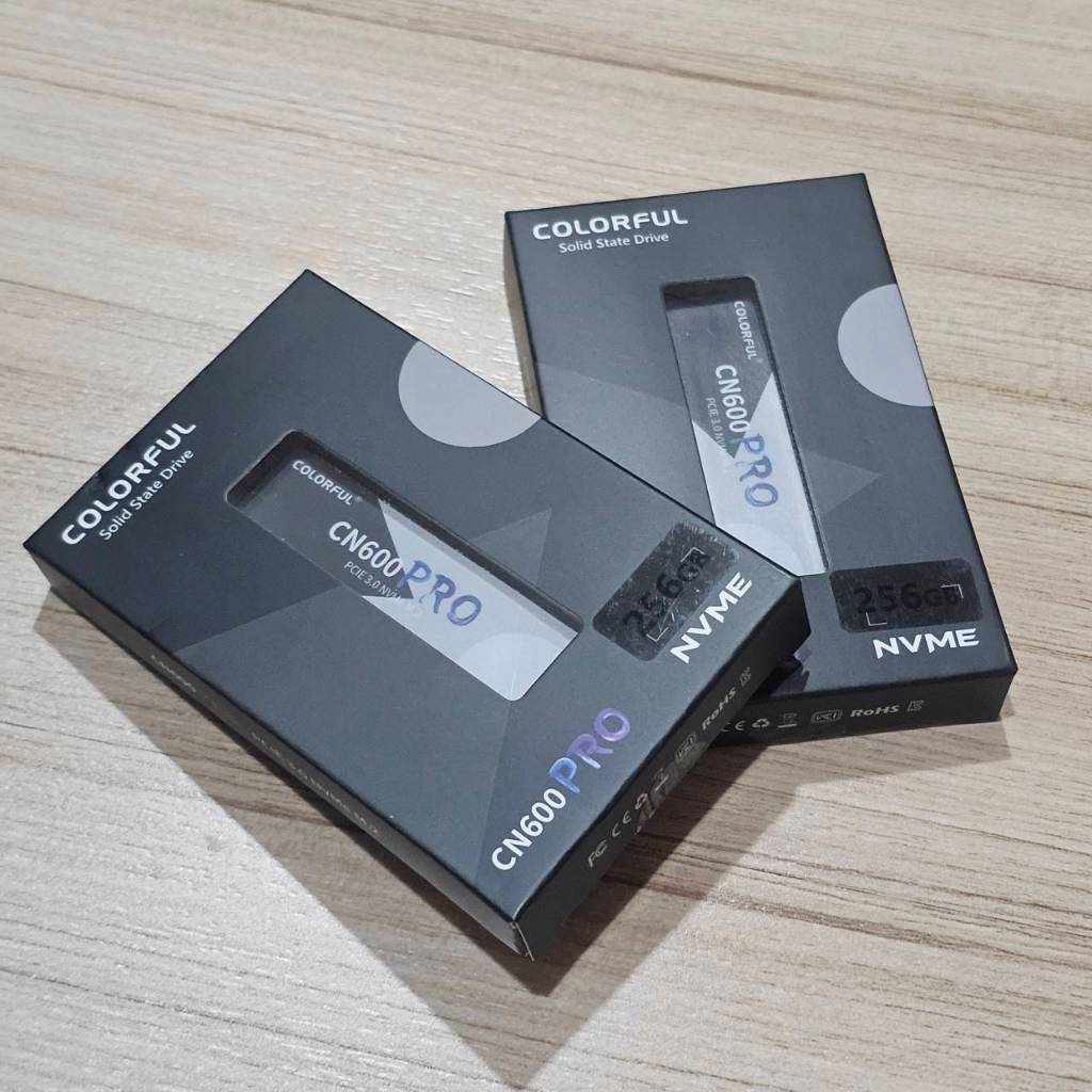 Colorful SSD รุ่น CN600 PRO ขนาด 256 GB (M.2 NVMe 3200/1200 MB/s)