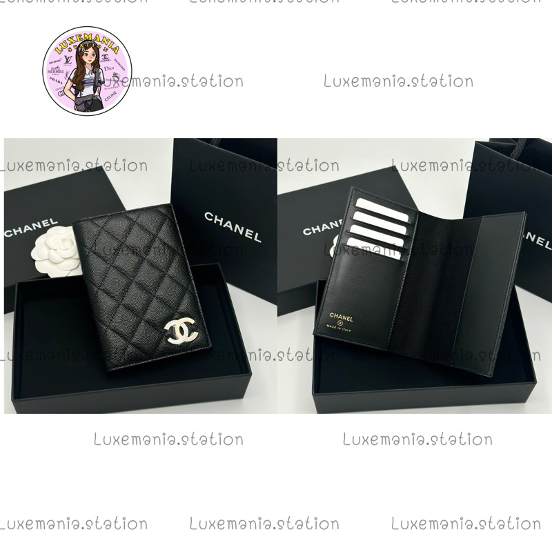 👜: New!! Chanel Passport Holder ‼️ก่อนกดสั่งรบกวนทักมาเช็คสต๊อคก่อนนะคะ‼️