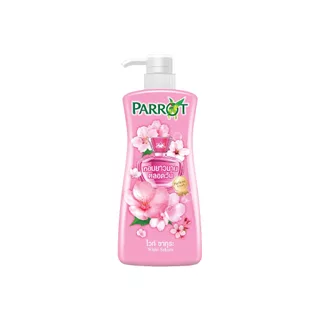 [2 ขวด]แพรอทครีมอาบน้ำ ไวท์ ซากุระ 450 มล. [Bundle 2]Parrot Botanicals 450ML. White Sakura สบู่เหลว Liquid soap