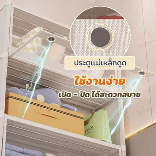 [ฝาปิดโปร่งใส] ชั้นวางของ ตู้เก็บของในบ้าน ที่เก็บของแผ่นฟิล์ม PET ป้องกันฝุ่นเเละสิ่งสกปรกรอบด้าน แข็งแรง ทนทาน TM NEW