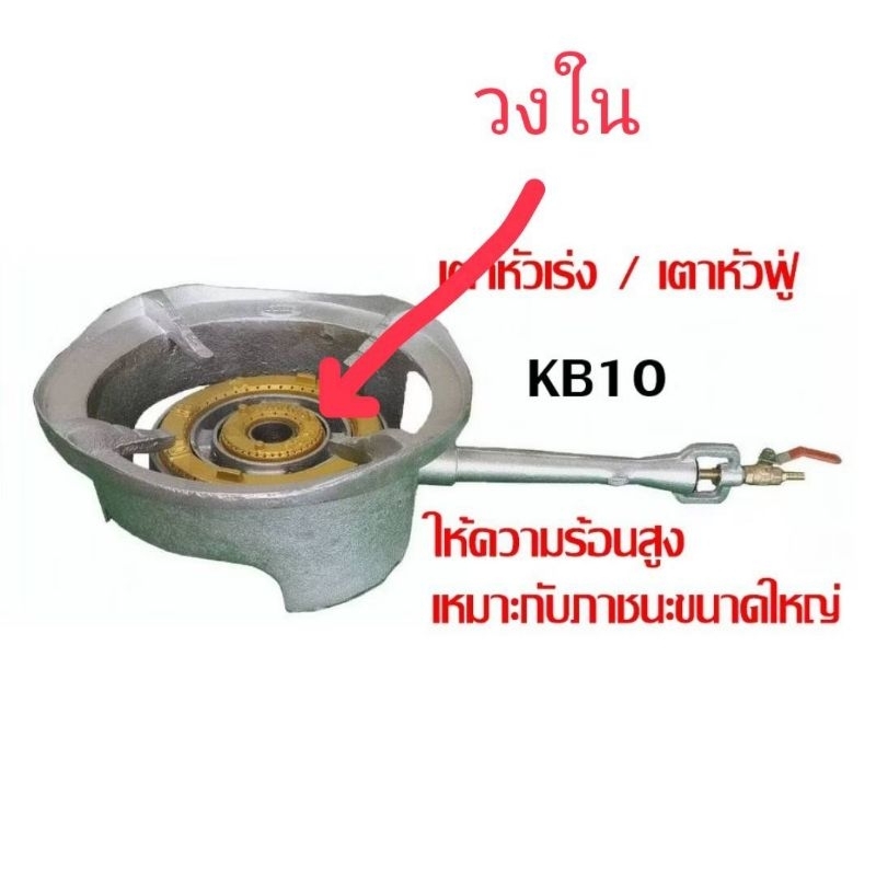 วงแหวนเตาวงใน kb5 และเตา KB 10