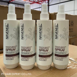 สเปรย์วิตามินบำรุงผม NAVENSI KERATIN SMOOTH VITAMIN REPAIR SPRAY 250ML.