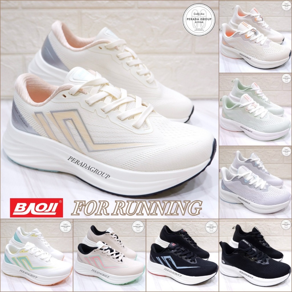 Baoji FOR Running แท้💯% รองเท้าผ้าใบ รองเท้าวิ่ง รุ่น BJW999 / BJW1068 / BJW1105 ไซส์ 37-41