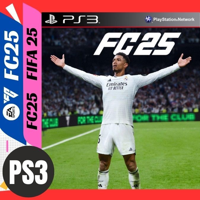 FC25 PS3 FIFA25 เกมเพล3 เวอร์ชั่นใหม่ล่าสุด อัปเดตล่าสุด 01/2025 อยู่ใน USB 3.0 ของแท้ ไม่ใช้แผ่นเกม