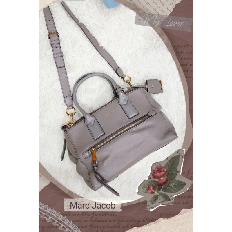 Used Marc Jacobs Woman's Recruit East/West Tote Bag กระเป๋าพร้อมถุงผ้า แท้100%