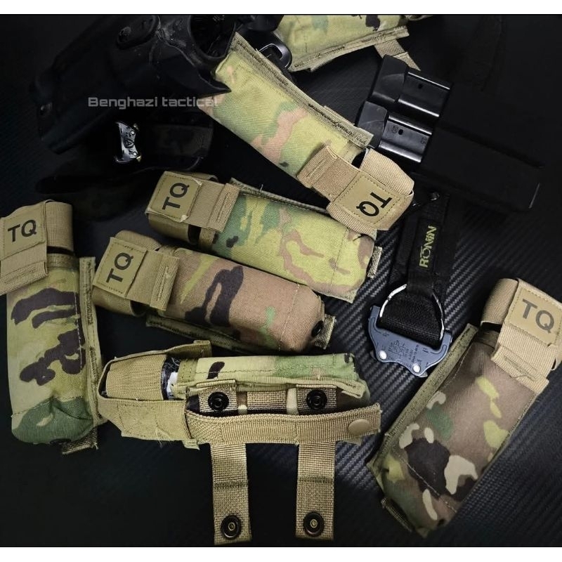 US Army Original C-A-T Resources Multicam Tourniquet Pouch USA (เฉพาะซอง)