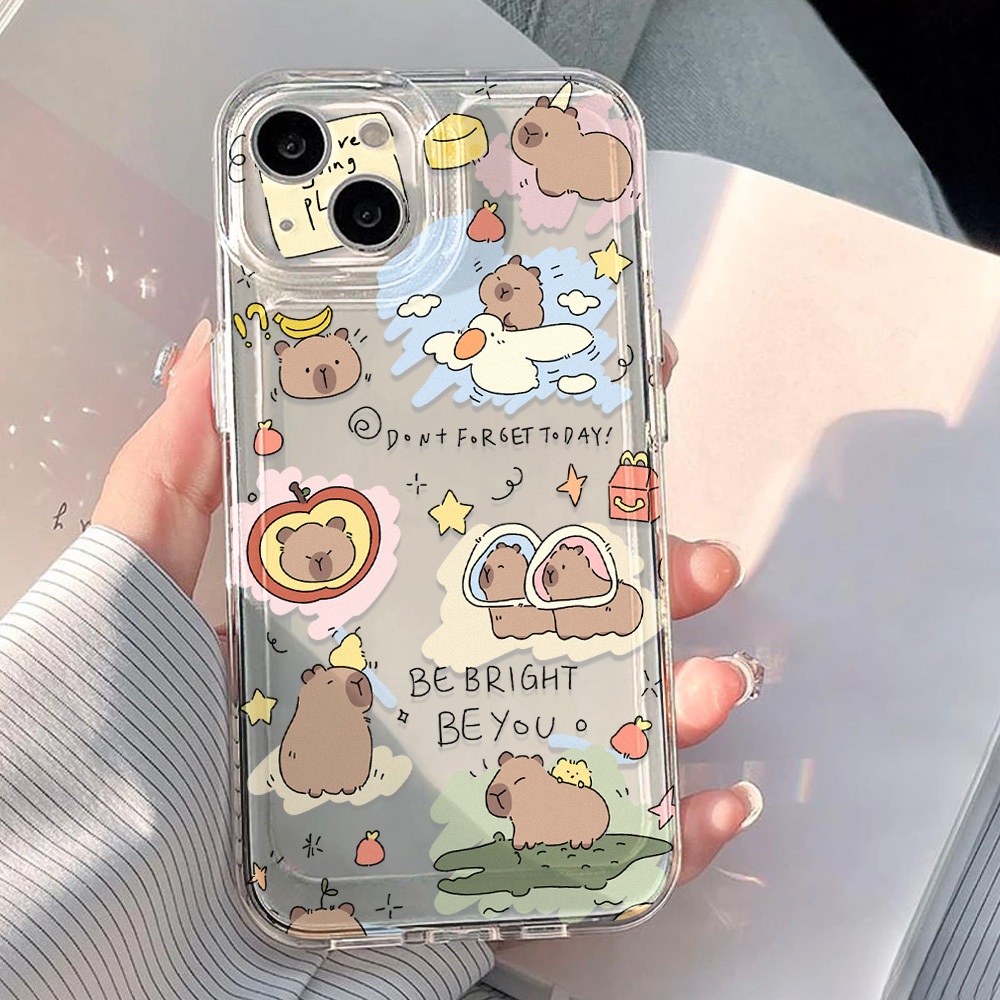 COD เคสสีสันสดใสคุณภาพดี for iPhone 11 13 15 12 14 16 Pro Max XR XS Max 7 8 Plus SE เคสโทรศัพท์มือถือกันกระแทกและกันน้ำ
