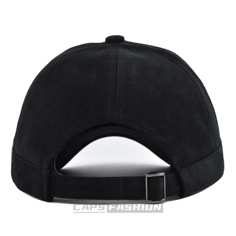 หมวกเบสบอล สไตล์เกาหลี ปีกสั้น หมวกกันแดดแฟชั่น ย้อนยุค ผ้าฝ้าย เหมาะสำหรับฤดูร้อน สามารถปรับได้ สําหรับผู้หญิงและผู้ชาย - รูปที่ 4