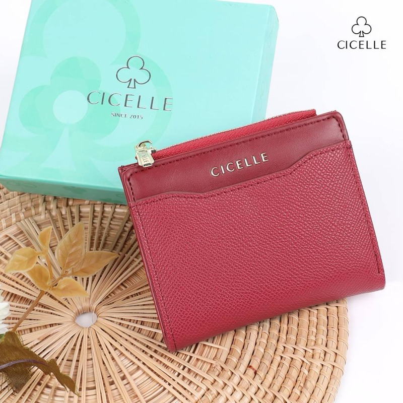 กระเป๋าสตางค์ใบสั้น กระเป๋าแบรนด์ CICELLE (ซี-เซล)#8003