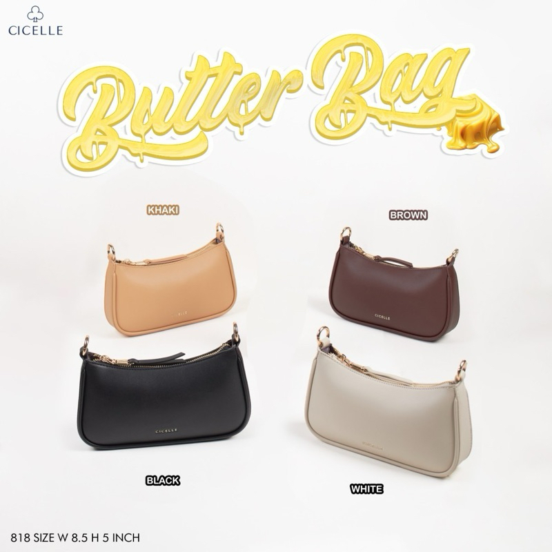 BUTTER BAG 818 กระเป๋าซีเซล แบบเรียบง่าย