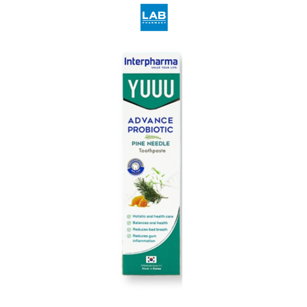 *[ซื้อ 1 แถม 1] YUUU Toothpaste 120 g. - ยู ยาสีฟัน สูตรโปรไบโอติด ช่วยระงับกลิ่นปาก