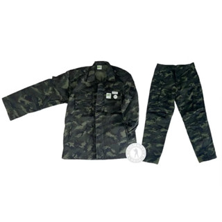 ชุดทหารบก รุ่นใหม่ ผ้ากำมะดีน ยี่ห้อ SP แถม!!ผ้า 2 ชิ้น ชุดฝ…
