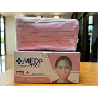 MeDiTech MasK หน้ากากอนามัยการแพทย์ (50ชิ้น/กล่อง)