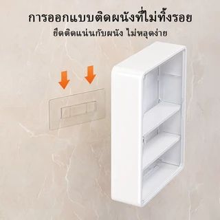 MoonPost ตู้โชว์ติดผนัง กล่องใส่โมเดล 3ชั้น/4ชั้น กล่องอะคริลิคใส กล่องโชว์โมเดล PET ชั้นวางโมเดลอคริลิค