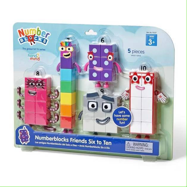 Numberblocks, Figures 6 - 10 [จากแบรนด์ hand2mind]