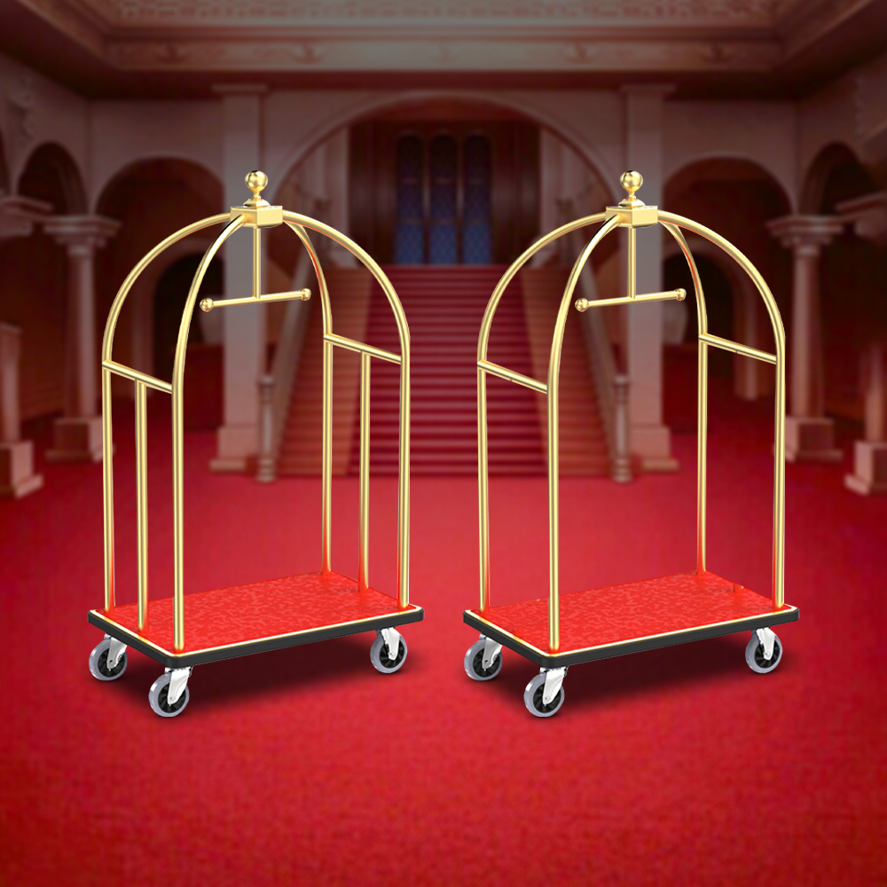 doti รถเข็นกระเป๋าสัมภาระ รถเข็นโรงแรม Bellman รถเข็นกระเป๋าเดินทาง ราคา ถูกที่สุด ดีลบีเคเค แกลเลอรีภาพที่ 8