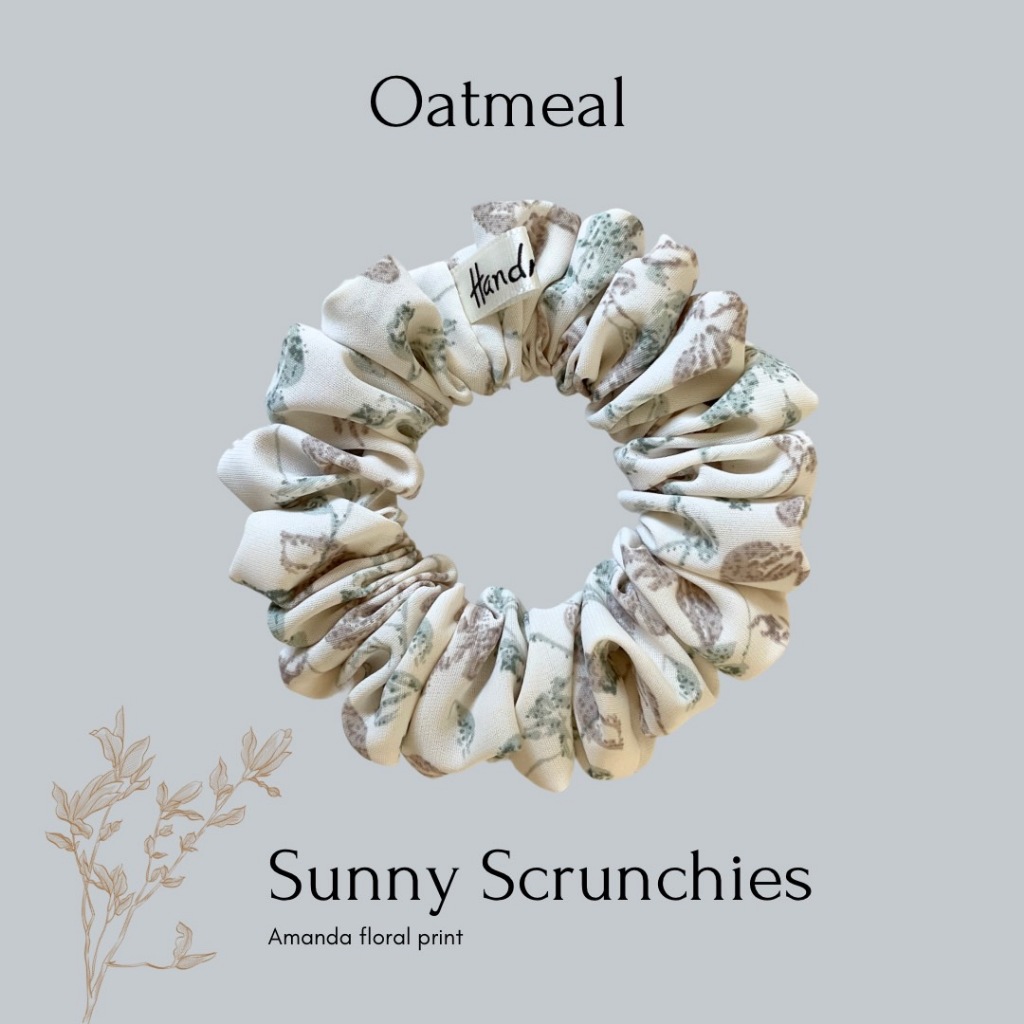 ยางรัดผม Sunny Scrunchies  (Regular) Collection Amanda Flora