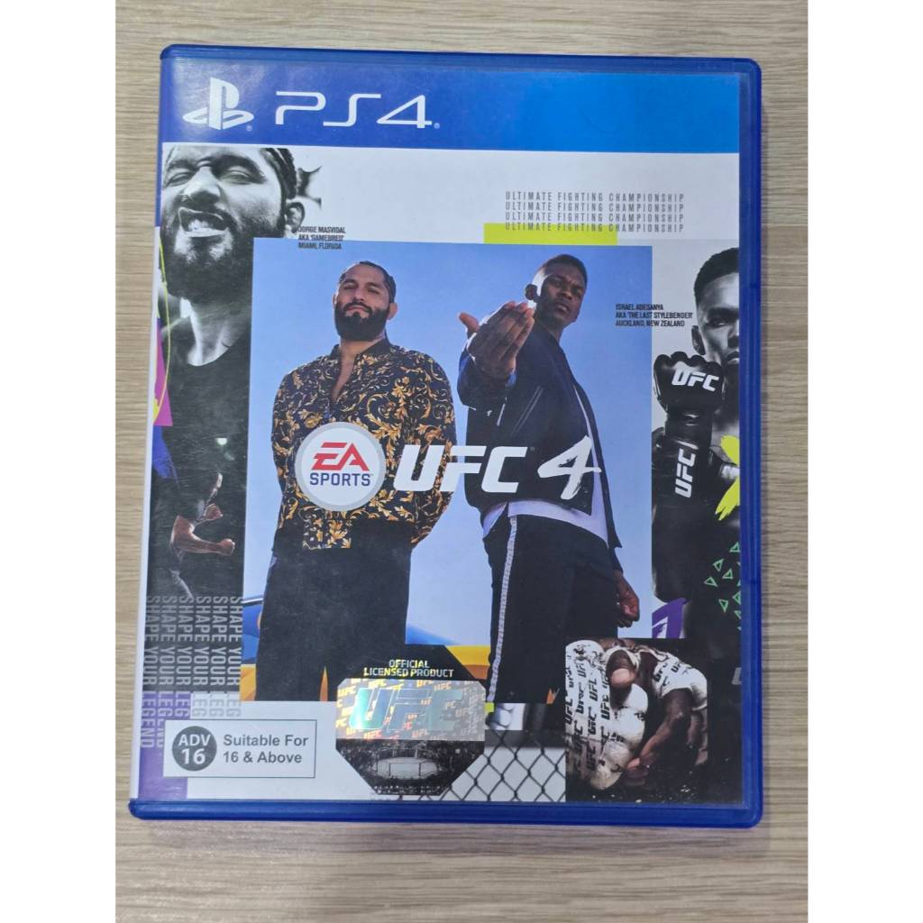 Ps4 UFC1 ,2, 3, 4 มือ2 พร้อมส่ง