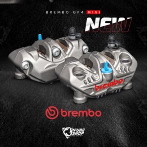ปั้มเบรกล่าง Brembo GP4mini ( 82mm 4 ลูกสูบ PE24 ) GP4 Mini ข้างซ้าย / ข้างขวา