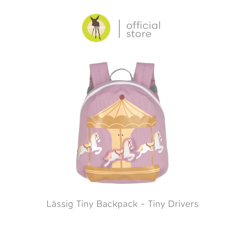 Lassig Tiny Backpack - Tiny Drivers กระเป๋าเป้เด็กไทนี่แบ็คแพ็ค ไทนี่ไดร์ฟเวอร์