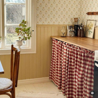 🌷✨ผ้าม่านเคาท์เตอร์ครัวสก็อต ผ้าม่านครึ่งหน้าต่าง มีหลายขนาด…