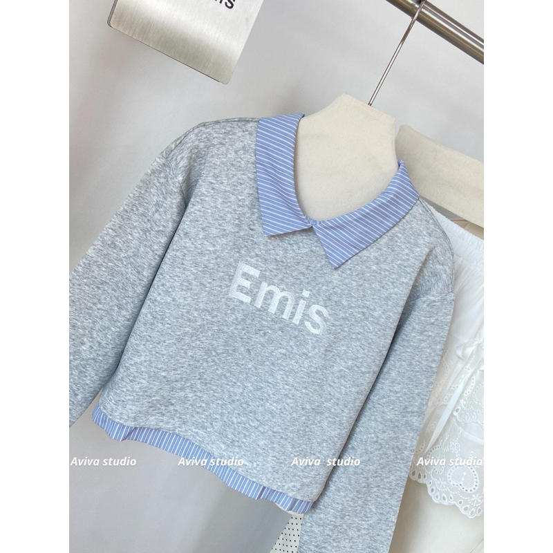 เสื้อโปโลแขนยาวEmis🧸