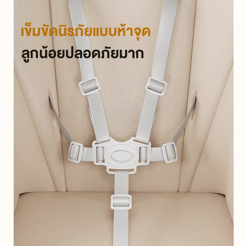 AMWT ⚡️ เก้าอี้กินข้าวเด็ก โต๊ะกินข้าวเด็ก เก้าอี้นั่งกินข้าวเด็ก โต๊ะกินข้าว เด็ก 6 เดือน 6 in 1 - รูปที่ 4