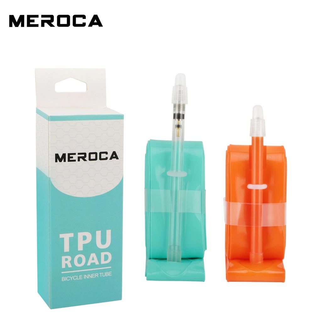 MEROCA ULTRA LIGTH ยางในจักรยาน Road Bike TPU Inner Tube 700c X 23-32C หัว FV 45L/65L/80L