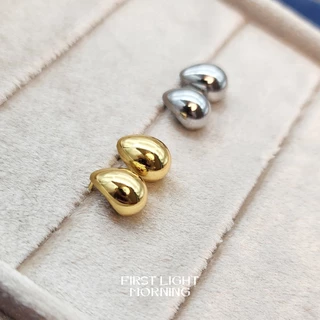 First Light Morning : Rainy Earrings - Stainless Steel ต่างหู mimimal