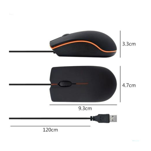 VRD เม้าส์มีสาย M20 1200DPI USB 2.0 ลื่น ไว สําหรับ pc โน๊ตบุ๊คในสำนักงานเเละ Gaming-VRD-24008 - รูปที่ 3