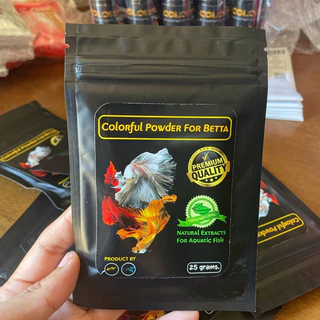 ผงน้ำหมักใบหูกวาง 25g.(สินค้าพร้อมส่งนะคะ)