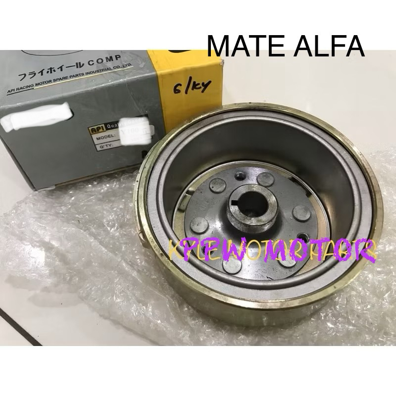 ล้อแม่เหล็ก เมทอัลฟ่าสตาร์ทมือ mate alfa รุ่นสตาร์ทมือ