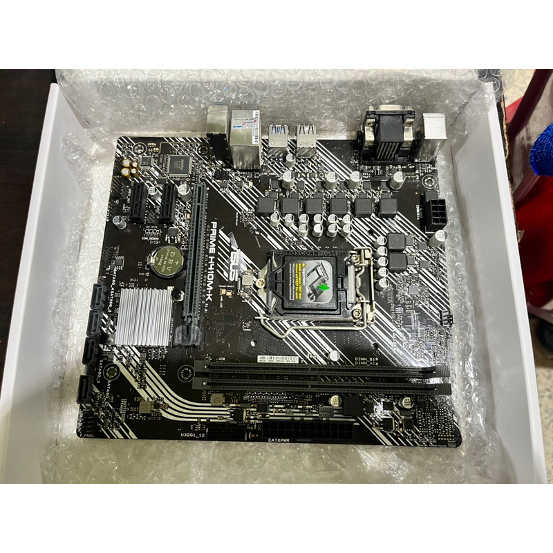 มือสอง Asus Prime H410M-K Gen10 มือสองใช้งานได้ปกติ 100% เมนบอร์ดมือสอง