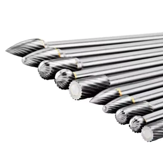 ดอกเจียร หัวเจียร หัวกรอ ดอกเจียรคาร์ไบด์ ก้าน6 mm. ยาว150 mm.