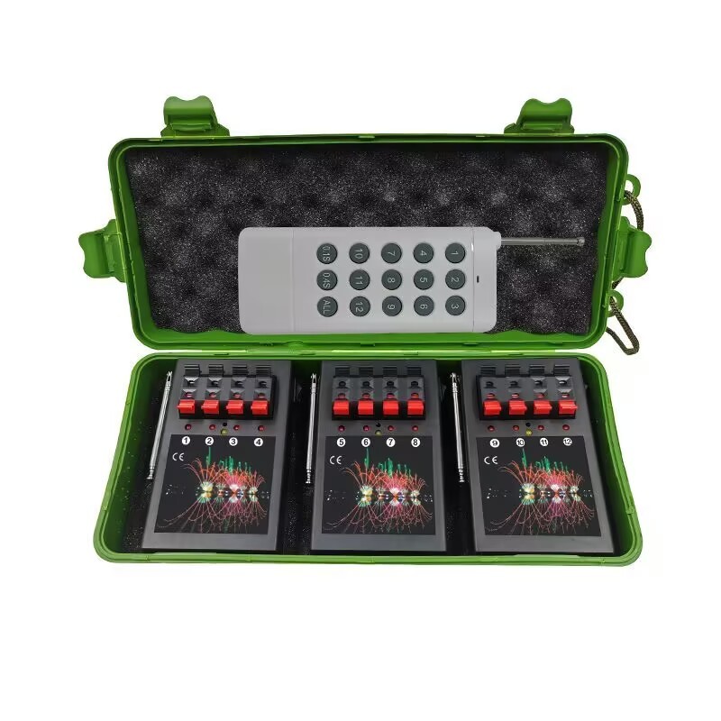 Firework Firing System Smart Wireless Remote Safety Igniter Electroni Wire (Not Included Battery AA ) Wedding Ceremony