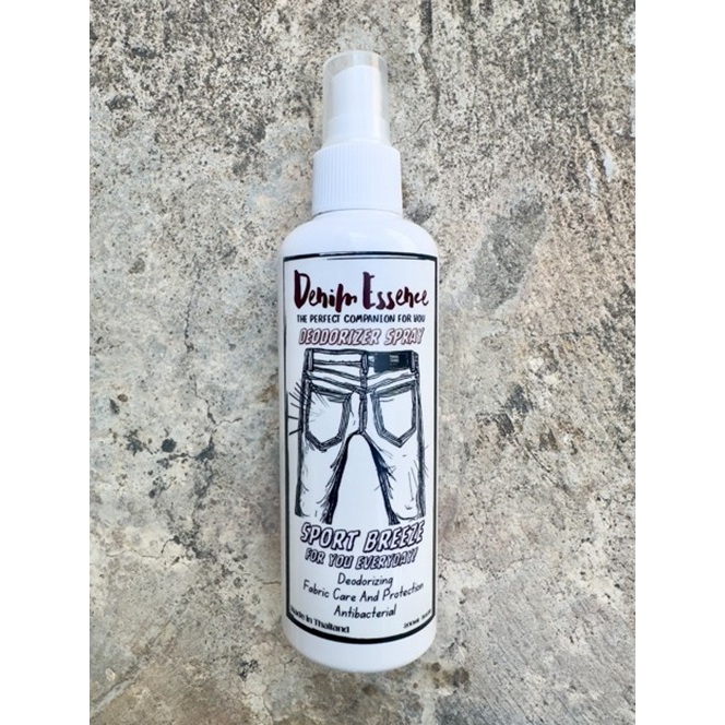 สูตรเย็นDenim Essence - Sport Breeze สเปรย์ดับกลิ่นเสื้อผ้า เครื่องแต่งกาย ลดกลิ่นอับ ฆ่าเชื้อแบคทีเ
