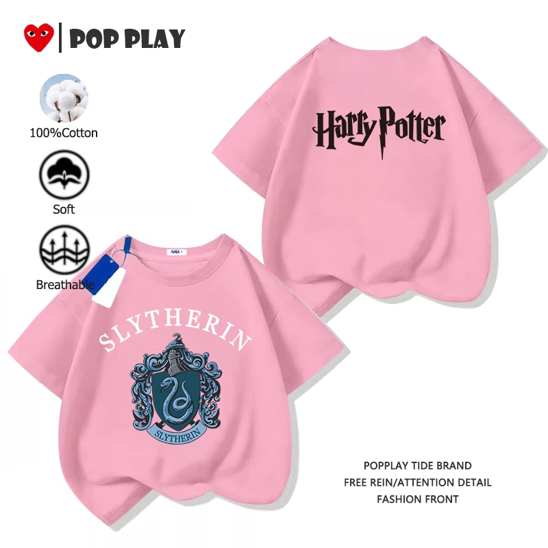 เสื้อเด็ก เสื้อยืดเด็ก เสื้อยืดเด็กผู้ชาย Harry james potter ผ้าฝ้ายแท้ สบายและนุ่ม 2025ใหม่ (ส่งเร็ว จัดส่งจากไทย) - รูปที่ 4