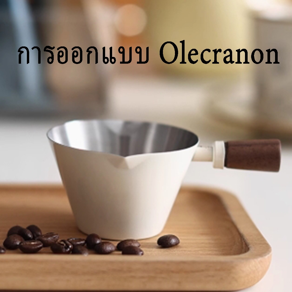 พร้อมจัดส่ง｜ถ้วยพร้อมที่จับ 100ml ถ้วยตวงเอสเปรสโซ, เครื่องชั่งมืออาชีพเครื่องล้างจานขนาดเล็ก Safe Coffee Pitcher