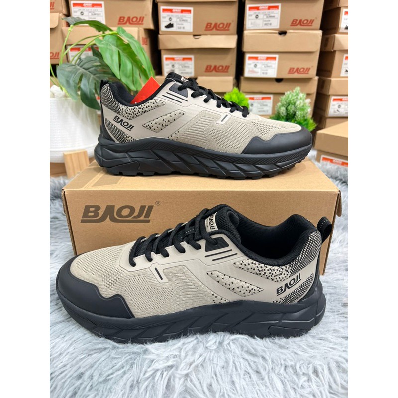 รองเท้าผ้าใบ Baoji แท้💯 รองเท้าเดินป่า รองเท้าลำลอง เบาใส่สบาย BJM883