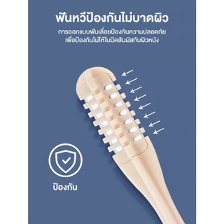 Nasal Hair Knife ใบมีด 4 ด้าน หมุนรอบจมูกได้ ตัดขนจมูกแบบ 360 องศา การใช้งาน 2in1 อีกด้านเป็นที่แคะขี้หู ใช้งานง่าย